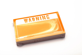 Montana Warning Sticker Pack  Red/Yellow 100st