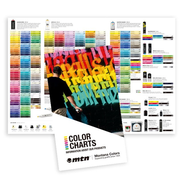 MTN Color Charts | GRATIS | Graffitishop4u