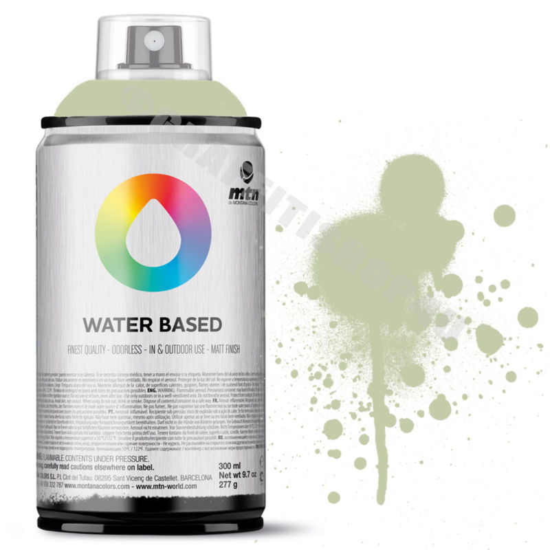 Image of MTN Water Based 300ml Grey Green Pale