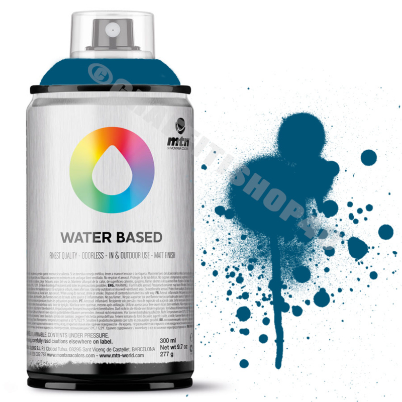 Image of MTN Water Based 300ml Blue Green Dark