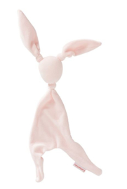 Cottonbaby knuffeldoekje konijn velours roze
