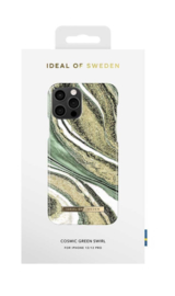 iDeal of Sweden Apple  Backcover hoesje - Cosmic Green Swirl