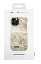 iDeal of Sweden Kunstof Back Cover Sparkle Greige Marble