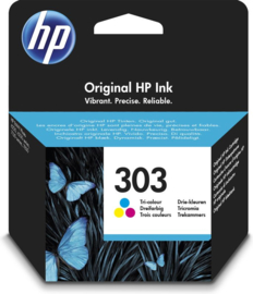 HP 303 (T6N01AE) Inktcartridge 3-kleuren