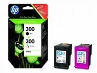 HP 300 (CN637EE) Inktcartridge Zwart + 3 kleuren Voordeelbundel