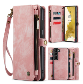 Premium Wallet hoesje (roze)