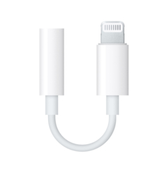 Apple Lightning naar mini‑jack adapter