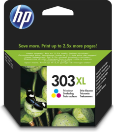 HP 303XL (T6N03AE) Inktcartridge 3-kleuren Hoge capaciteit