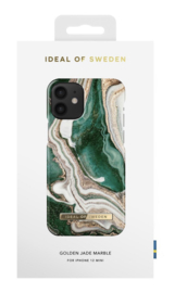 iDeal of Sweden Kunststof Back Cover Golden Jade Marble