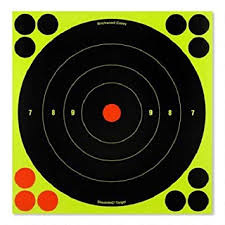 splattering target 8 inch