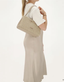 Charm London Santorini Schoudertas Taupe