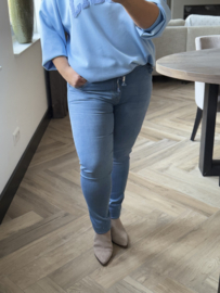 Zac Zoe Broek Lichtblauw
