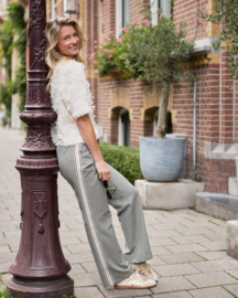 Red Button Claudette Palazzo Sidetape Sage Green  4844