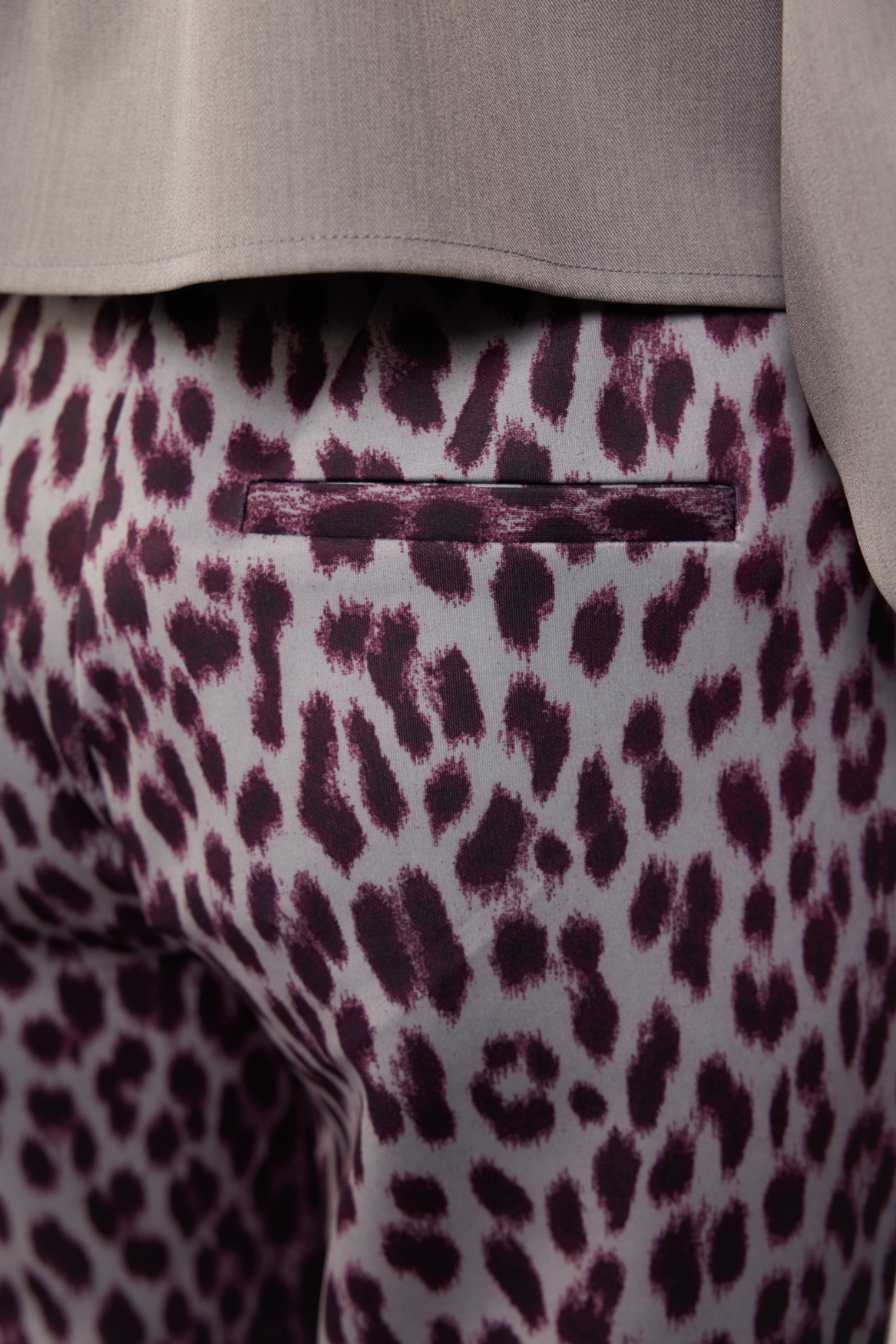 G-Maxx Bindi Broek Gray Melange/Mauve Wine