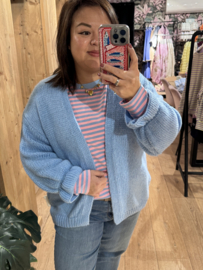 Noor Vest Lichtblauw