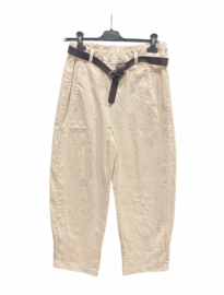 Barrel Broek Ecru