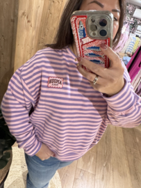 Amour Sweater Roze/Paars