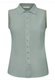 Triple Nine Travel Blouse Bies Sage Green - 5902