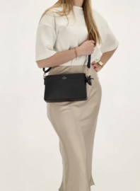 Charm London Cambridge Schoudertas Zwart