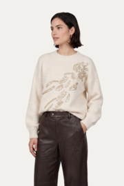 C&S Kensa Knit Pullover Sand