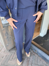 Triple Nine Travel Broek Flare Navy