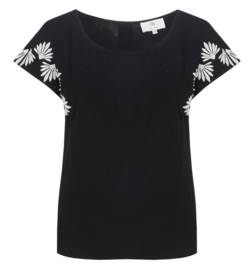 C&S Lane Blouse Black