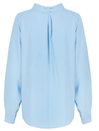 C&S Lazara Blouse Blue Mist