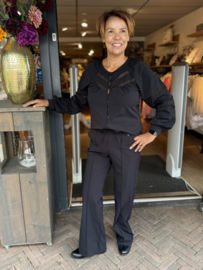 Triple Nine Blouse Azuur Black 1105