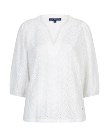 Red Button Top Ajour Offwhite 4809