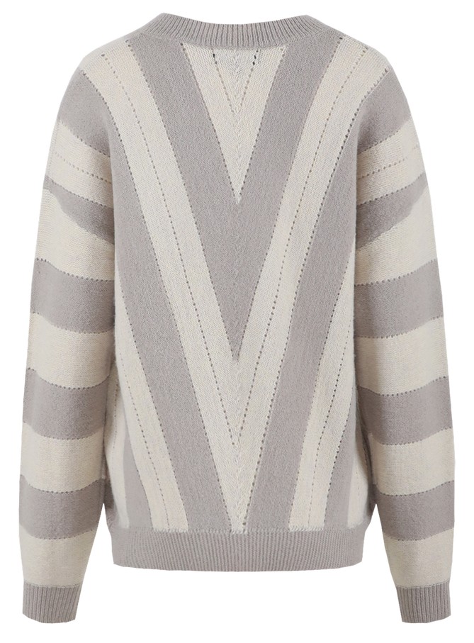 G-Maxx Rekha Knit Pullover Wood Ash/Moon Rock