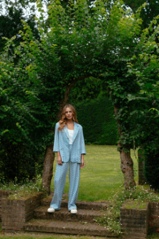 C&S Phoenix Pants Lightblue/Sand