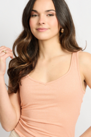 C&S Tindy Singlet Peach