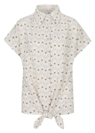 C&S Sammy Blouse Sand/Latte