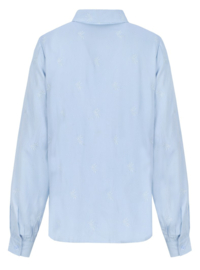 C&S Linde Blouse Blue Mist