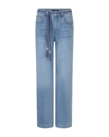 Red Button Colette & Belt Light Blue 4766