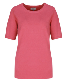 C&S Kenza Knit Top Slate Rose