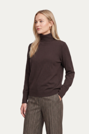 C&S Ambra Knit Pullover Dark Chocolate 2