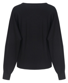 C&S Kiara Knit Cardigan Black