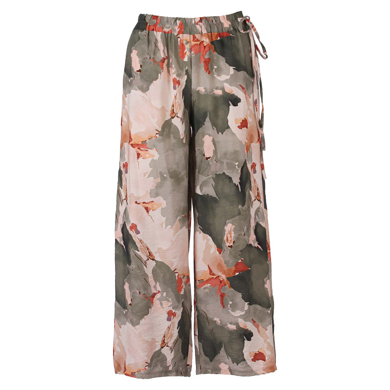 Enjoy Bloemen Broek Army 127073
