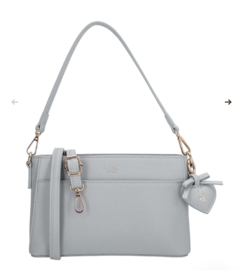 Charm London Cambridge Schoudertas Lichtblauw