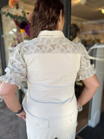 Triple Nine Travel Blouse Kant Beige