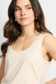 C&S Traci Singlet Sand