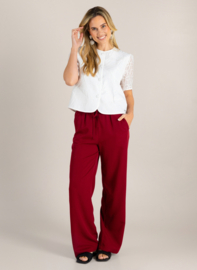 Ivy Beau Giullia Blouse White