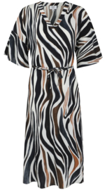 C&S Puerto Rico Dress Black/Sand