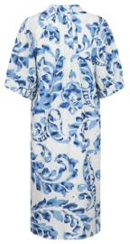 G-Maxx Elida Dress Offwhite/Light Indigo