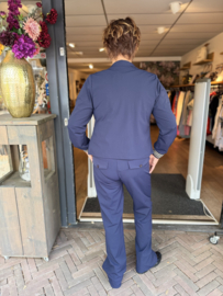 Triple Nine Blazer Gold Rib Cuff Navy 3907