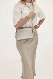 Charm London Cambridge Schoudertas Champagne