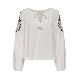 JDY Bianca Blouse White