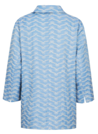 C&S Bizou Blazer Lightblue/Sand