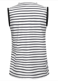 Triple Nine Travel Top Streep Zwart - 6911